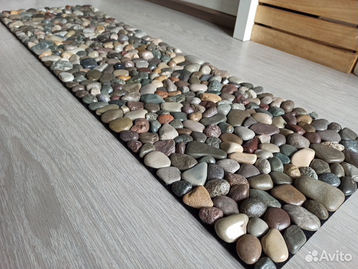 Детские массажные коврики из гальки