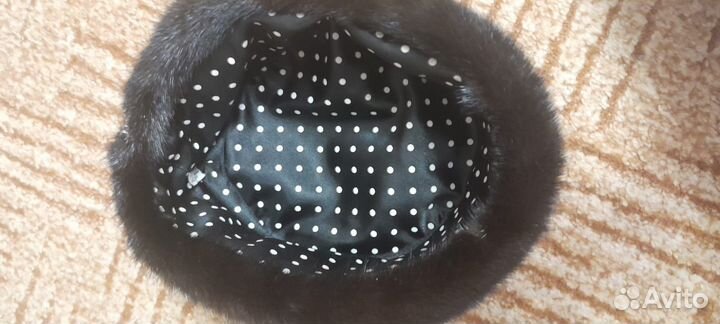 Шапка норковая женская