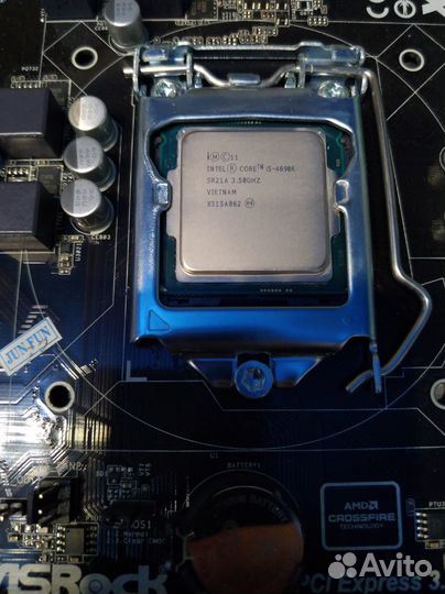 Комплект Asrock b85m pro4 + i5 4690K