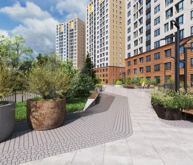 4-к. квартира, 97,2 м², 9/16 эт.