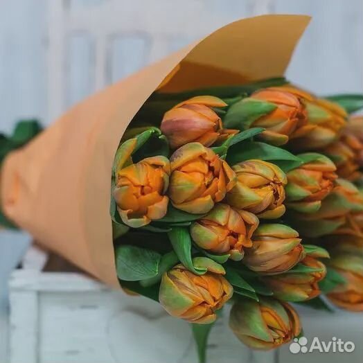 Букет тюльпанов цветы