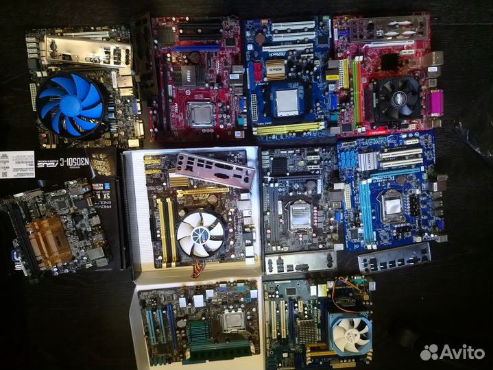 Много Мат Плат AM3 ам3+ ам4 1155 1156 1150 1151