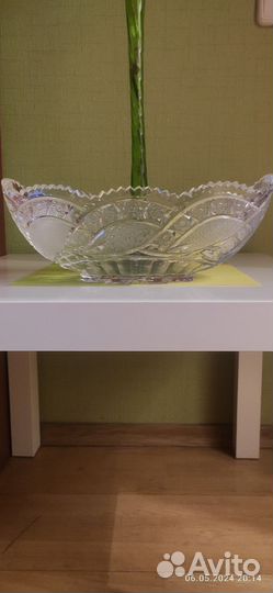 Хрустальная салатница