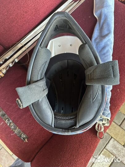 Велошлем взрослый мото шлем