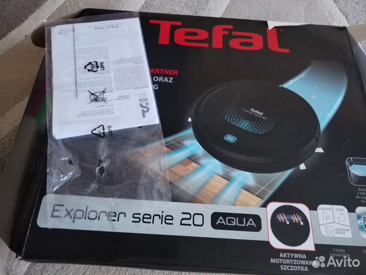 Робот пылесос tefal explorer serie 20