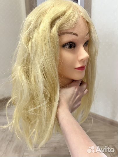 Парик из натуральных волос бу