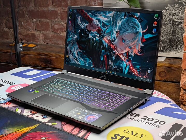 MSI Pulse 17 i9-13900H/ RTX4070 140w/ 2,5k