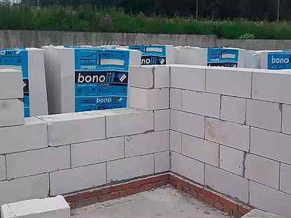 Газобетонный блок Bonolit стеновой