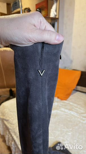 Сапоги зимние ботфорты женские Donna Balizza