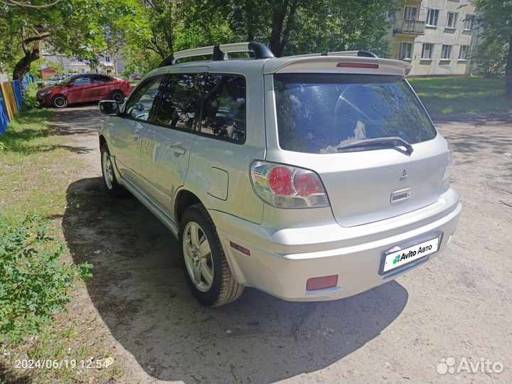 Mitsubishi Outlander 2.4 AT, 2003, 96 000 км