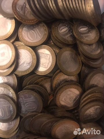 10 рублей биметалл