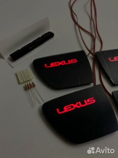 Led Подсветка дверных ручек салона Lexus RX