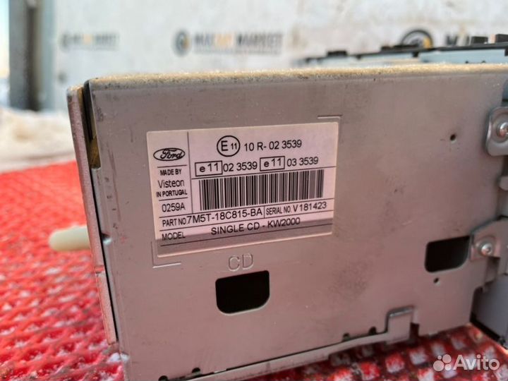 Магнитола Ford Focus 2 1.8 2007