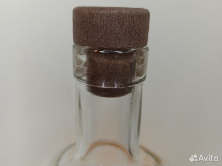 Бутылка стекло 0.5 с пробкой