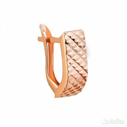 Серьги золотые