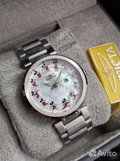 Invicta Disney Mickey Mouse Женские Часы Оригинал