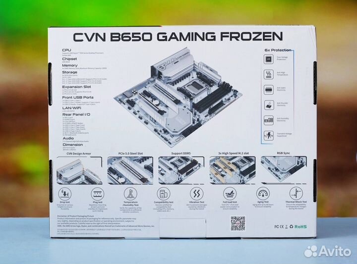 Colorful CVN B650 Белая, DDR5, WI-FI (Новая)