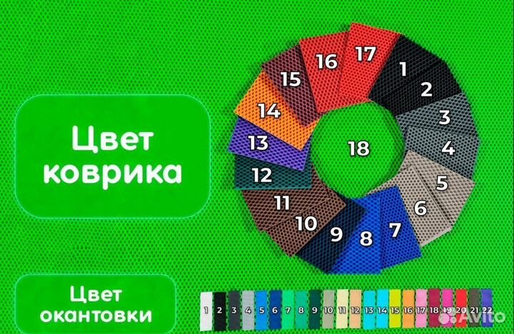 Эво коврики 3Д с бортиками Chenggong