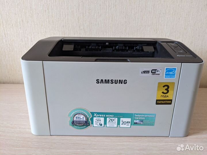 Принтер Samsung M2020W с Wi-Fi