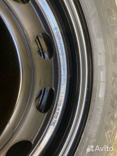 Запасное колесо Kia Rio QB седан G4FA 2012