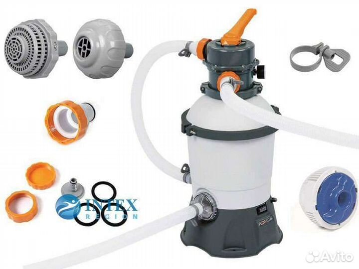 Каркасный бассейн 400 х 200 х 100