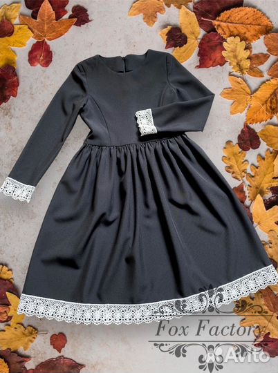 Платье школьное 134