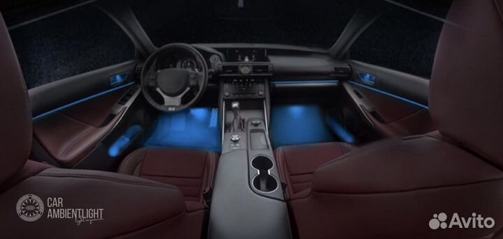 Подсветка салона для lexus IS 2013-2017