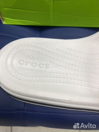 Шлепанцы Crocs белые