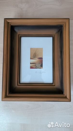 Картина из сухих растений