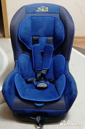 Детское автокресло actrum LB-303C (синий велюр)