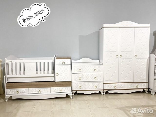 Кровать детская. Мебель турецкая Lovely baby