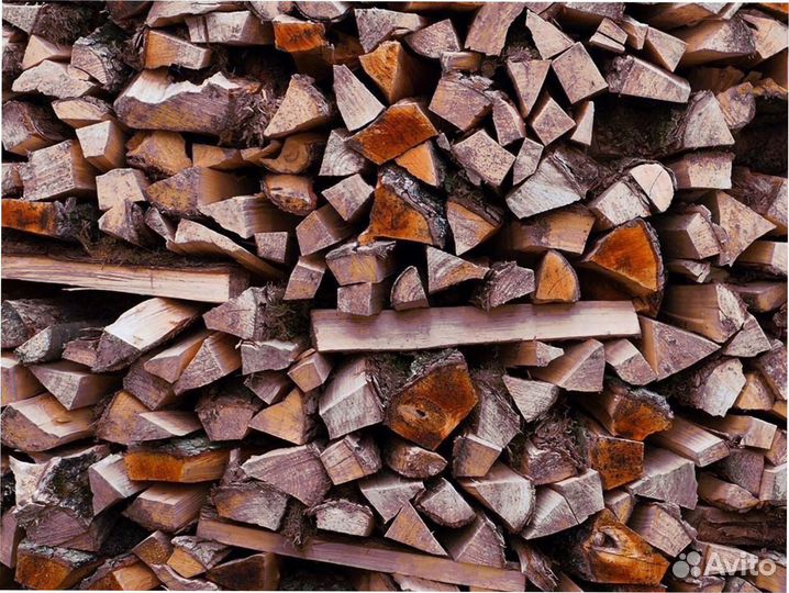 Дрова березовые колотые