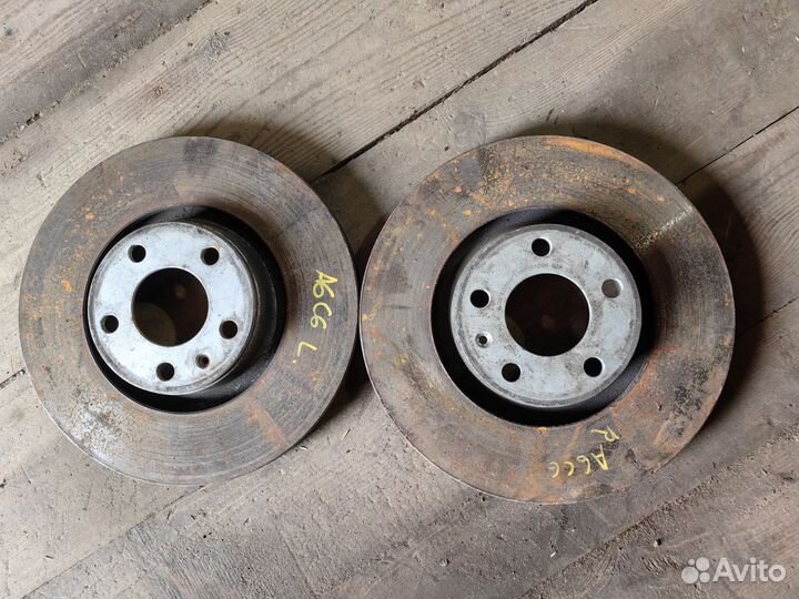 Диски Тормозные Передние Ауди А6 С6 Пара