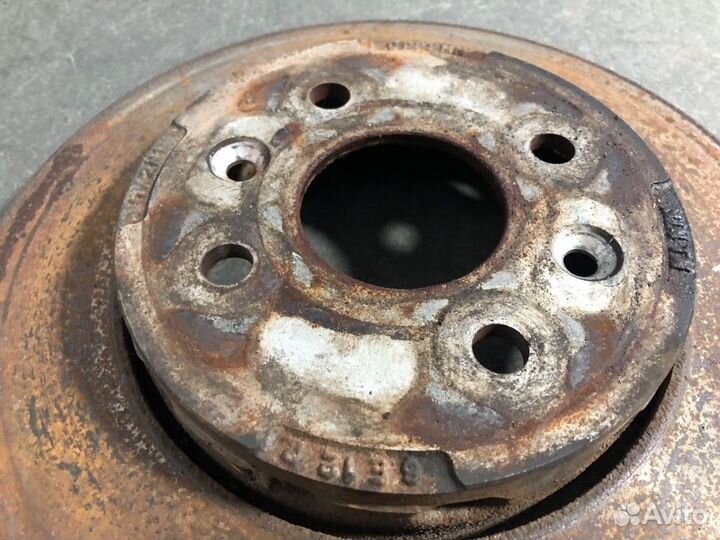 Диск тормозной передний Kia Spectra F S6D 2006