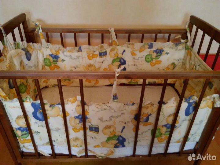 Бампер для детской кроватки (на весь периметр)