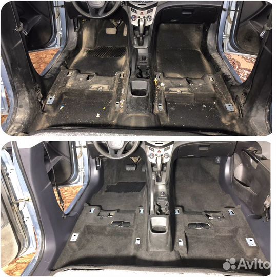 Химчистка салона автомобиля