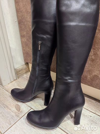 Сапоги женские натуральная кожа 36 размер