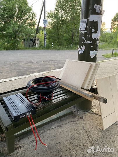 Сабвуфер deaf bounce 15 с усилителем avatar