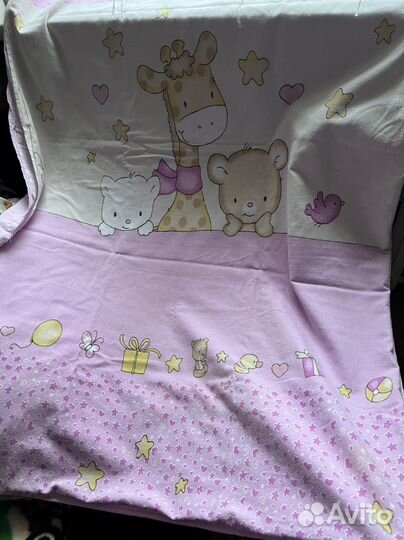 Постельное белье в детскую кроватку