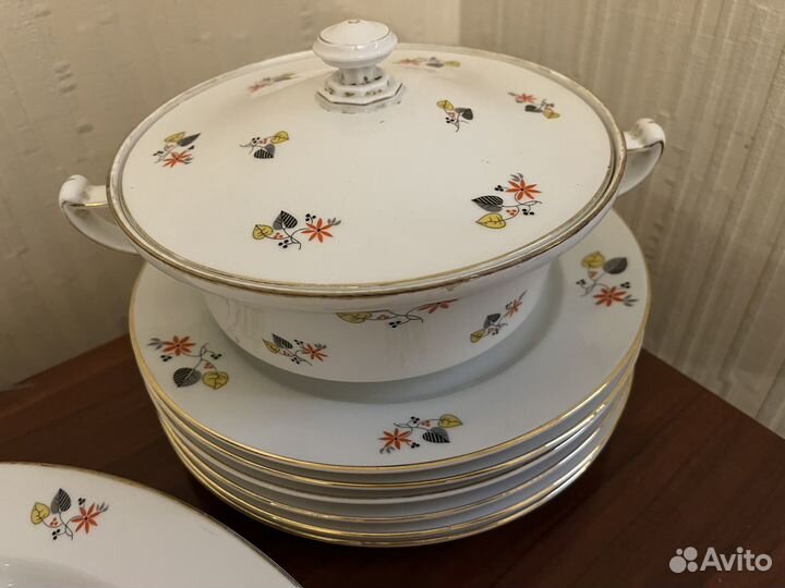 Сервиз столовый, Бавария, 16 предметов