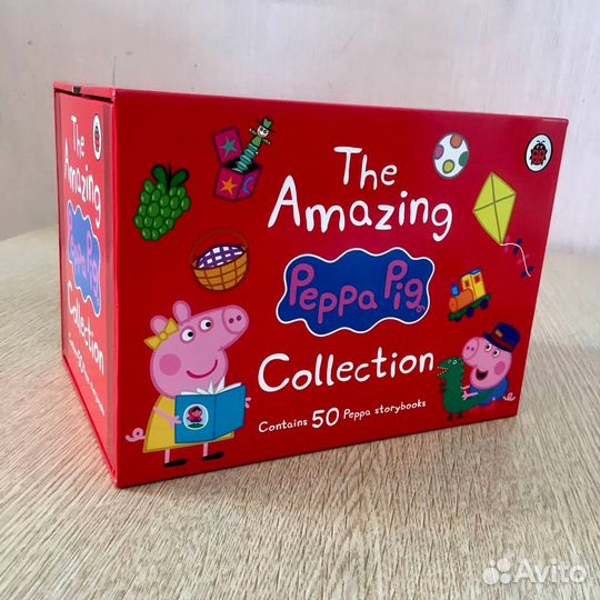 Peppa Pig. Свинка Пеппа в красном боксе новинка