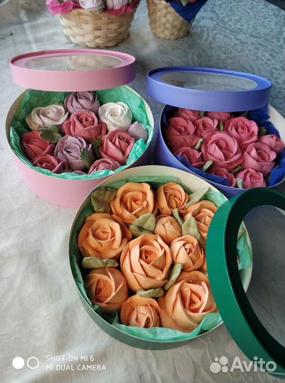 Зефирный букет