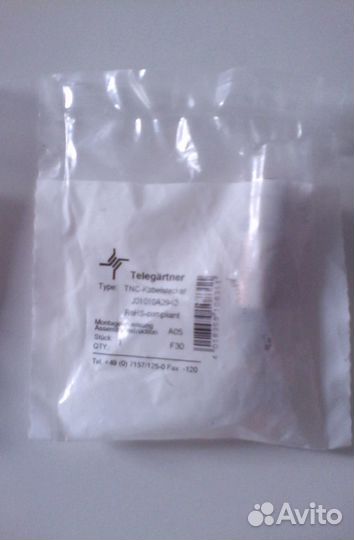 Разьем Telegartner j01010a2940 новый