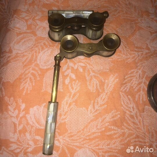 Старинный бинокль