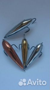 Блесна зимняя Карюля ручной работы