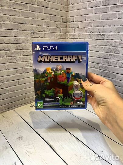 Диск PS4 Minecraft