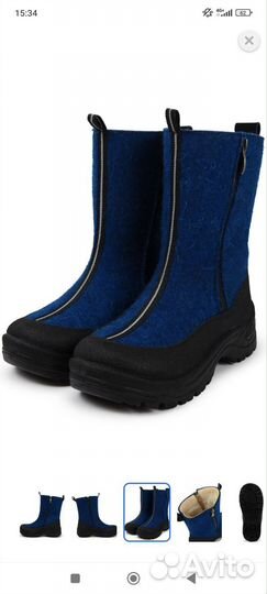 Зимний комбинезон huppa и валенки Филлипок