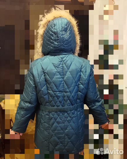 Пуховик женский 54