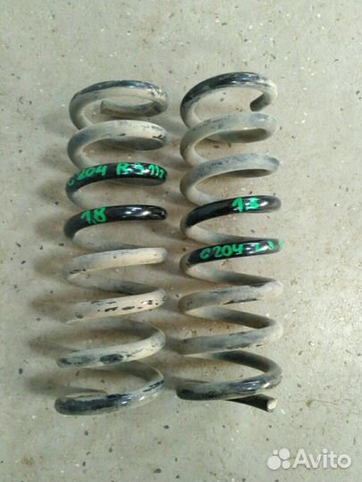 Mercedes C180 W204 купе пружины задние