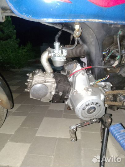 Мотор на мопед alpha 110